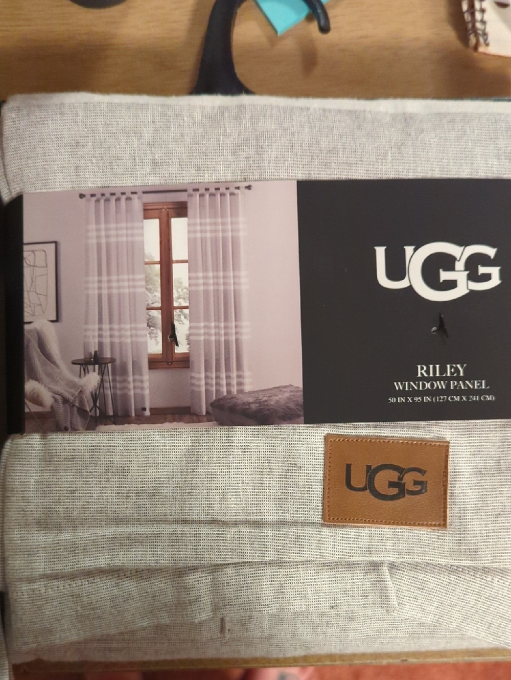 UGG Riley Window Panel - Light Heather Gray